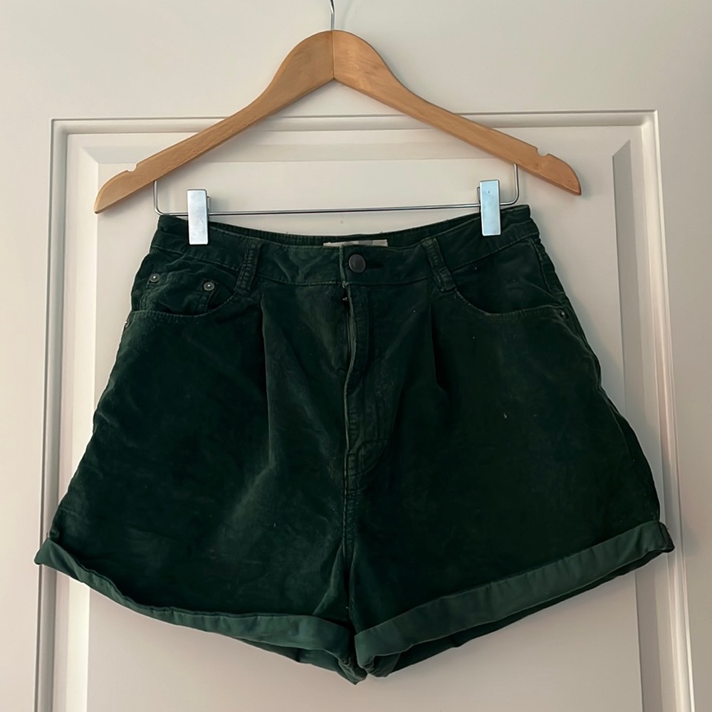 Free People corduroy shorts